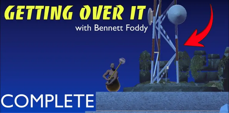 getting over it radio tower screenshot